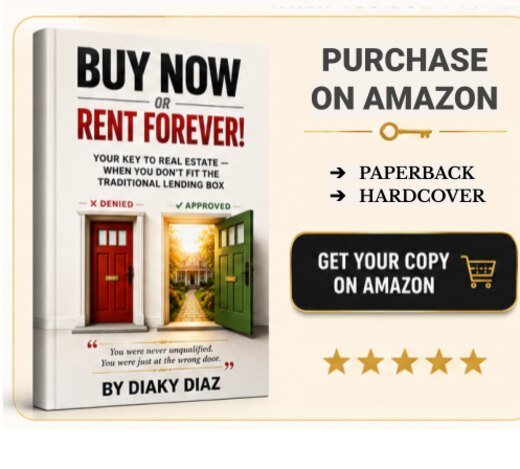 Buy Now or Rent Forever! by Diaky Diaz — buy on Amazon, paperback or hardcover